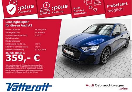 Audi A3 Sportback 35 TDI S line HUD AHK Pano Carbon