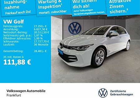 VW Golf Volkswagen VIII 1.5 TSI Life Navi LED DAB+ FrontAssist