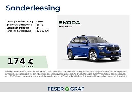 Skoda Kamiq Selection 1,0 TSI *SZH*LED*SMART-LINK*PDC*