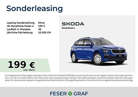 Skoda Kamiq Essence 1,0 TSI *LED*KLIMA*TEMP*PDC*