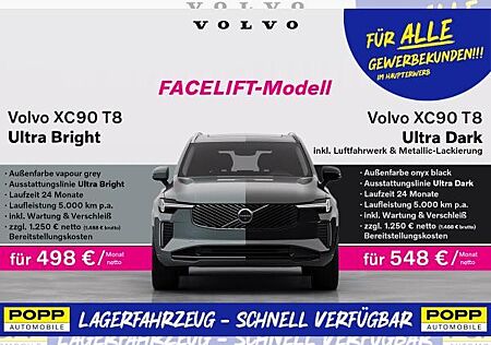 Volvo XC 90 XC90 NEU Facelift - Ultra Bright T8 AWD Plug-in Hybrid Elektrisch/Benzin,