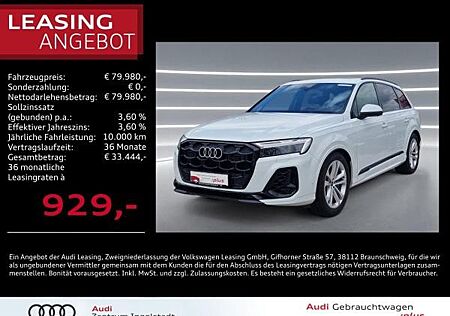 Audi Q7 55 TFSI e qu 2x S line MATRIX Pano Allradlenk.