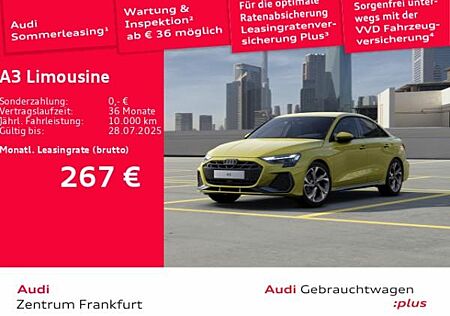 Audi A3 Limousine 30 TFSI S tronic S line LED Navi DAB VC PDC Sitzheizung