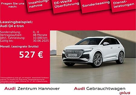 Audi Q4 e-tron 55 quattro sline Matrix Kamera AHK virtual Teilleder