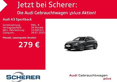 Audi A3 Sportback S line 30 TFSI S tronic