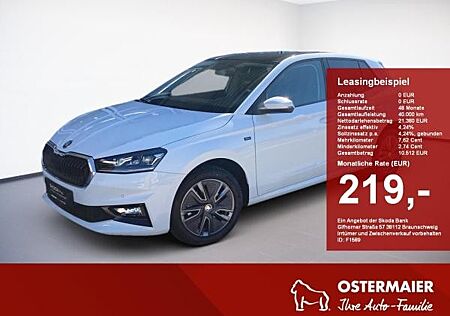 Skoda Fabia Drive 1.0TSI DSG.NAVI.FernA.ViCo.PANO.KAM.LED.ACC.SHZ.PDC.LKR-HEIZ.KESSY.LaneA.D