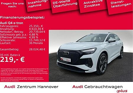 Audi Q4 e-tron Advanced 35 LED Assist.-Pak. Teilleder