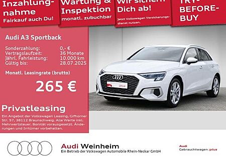 Audi A3 Sportback 40 TFSIe adva Matrix-LED Sport uvm UPE 51.650 EUR