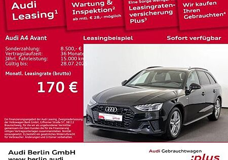 Audi A4 Avant S line 35 TFSI S tr. LED RFK NAVI PANO