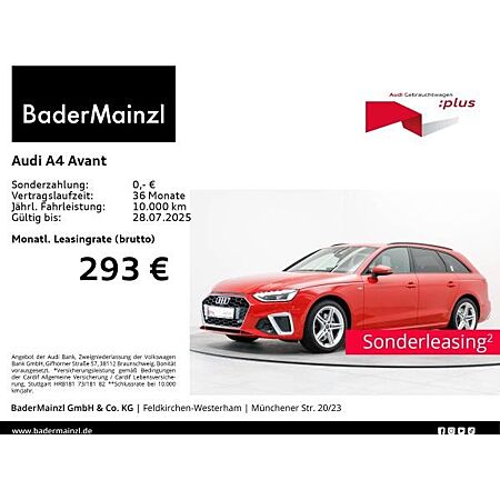 Audi A4 leasen