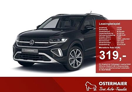 VW T-Cross Volkswagen Style 1.0TSI DSG 5J-GARANTIE,ACC,KAMERA,PCD,NAVI,AHK,KEYLESS,