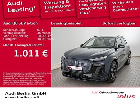 Audi e-tron Q6 SUV performance