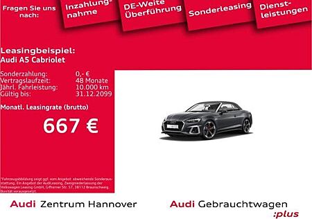 Audi A5 Cabrio 40 TDI qu. S line Matrix Kamera B&O ACC virtual