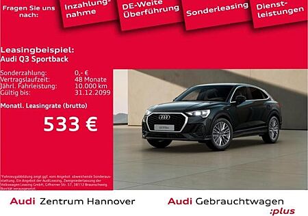 Audi Q3 Sportback 45 TFSI e LED DAB virtual Leder Navi