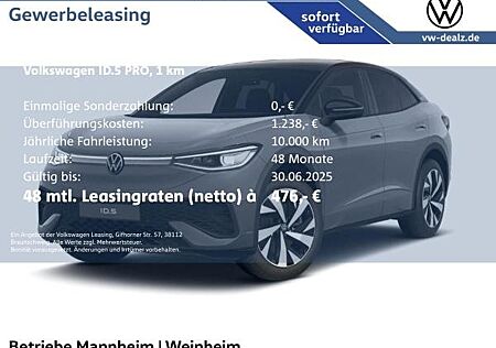 VW ID.5 Volkswagen Pro GOAL 1-Gang-Automatik