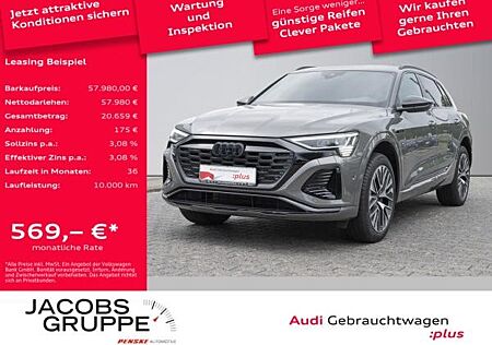 Audi Q8 e-tron 50 S line/Black+/0,25%/Matrix/ACC/AHK/AIR/21Z