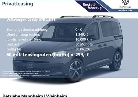 VW Caddy Volkswagen "ENERGY" 5-Sitzer 1.5 TSI EU6