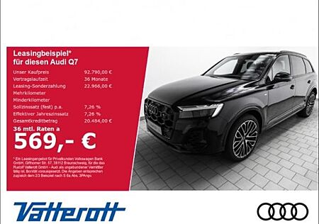 Audi Q7 gebraucht kaufen Audi Q7 55 TFSIe S line business AHK B&O Pano HUD