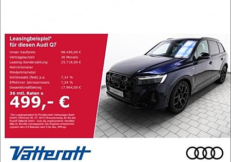 Audi Q7 60 TFSIe S line business AHK Pano Laser B&O