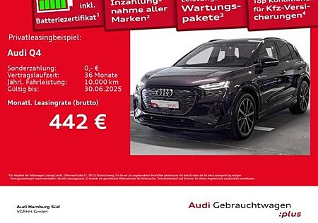 Audi Q4 e-tron Q4 45 e-tron qu. S LINE/WÄRMEPUMPE/LM20/AHK