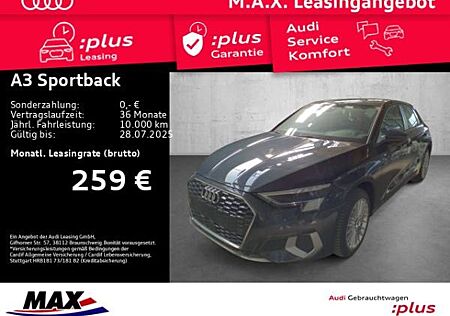 Audi A3 Sportback 35 TFSI ADVANCED MATRIX LED+VCP+NAVI+DAB