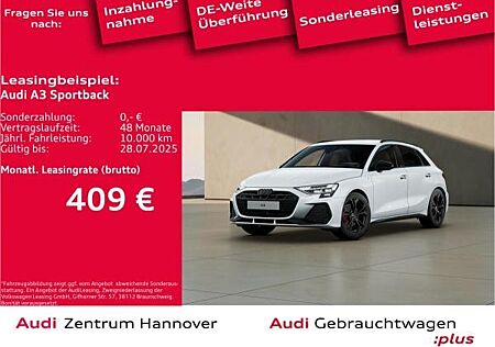 Audi A3 Sportback S line 35 TFSI HuD Matrix SONOS Kamera