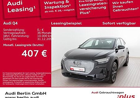 Audi Q4 e-tron Q4 35 e-tron Sportback VIRTUAL SITZHZG MATRIX