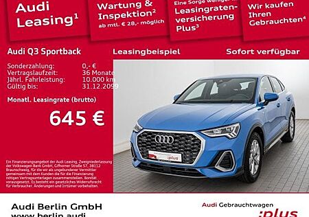 Audi Q3 Sportback S line 45 TFSI qu.S tr. RFK SONOS
