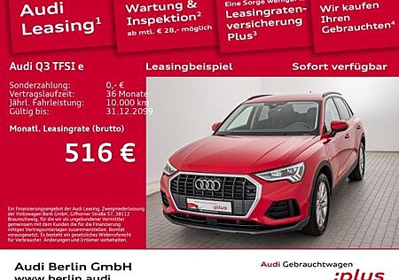 Audi Q3 TFSI e 45 e S tr. SITZHZG VIRTUAL LED PDC
