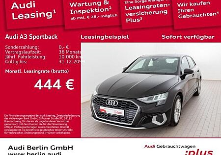 Audi A3 Sportback Advanced 30 TDI S tr. SITZHZG PDC