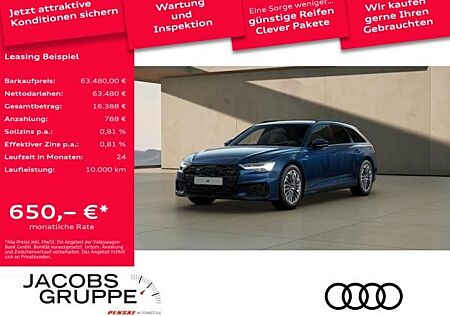 Audi A6 Avant 55TFSIe qu. 2xS line/Black+/HD Matrix/Pano/HuD/360°/AHK