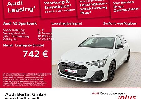 Audi A3 Sportback S line 45 TFSI e S tronic