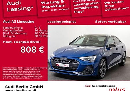 Audi A3 Limousine S line 40 TFSI quattro S tronic