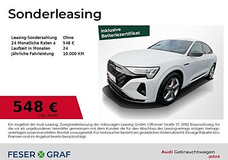Audi Q8 e-tron Sportback 55 qu. S line Int. AHK Matri