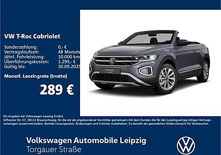 VW T-Roc Volkswagen Cabriolet Style 1.0 TSI CLIMA*GJR