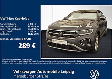 VW T-Roc Volkswagen Cabriolet Style 1.0 TSI CLIMA*GJR
