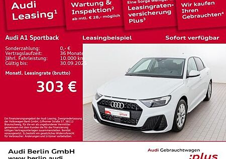 Audi A1 Sportback S line 25 TFSI S tr. LED PDC NAVI