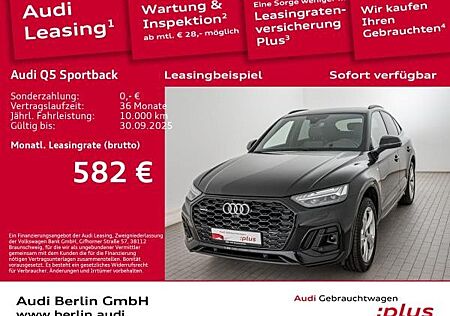 Audi Q5 Sportback S line 45 TFSI qu. S tr. PDC 360°K