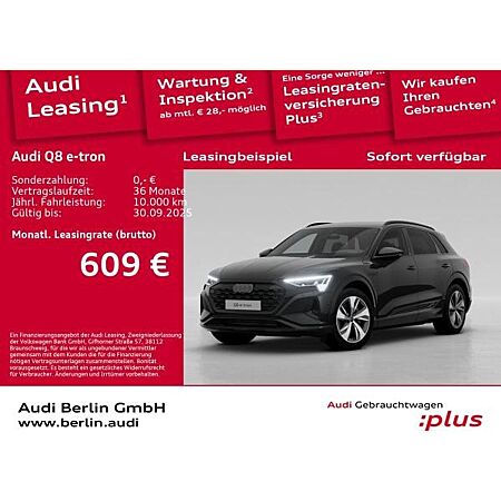 Audi Q8 e-tron leasen