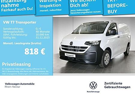 VW T6 Transporter Volkswagen Transporter T7 Kasten 2.0 TDI 4MOTION 3,3t Automatik