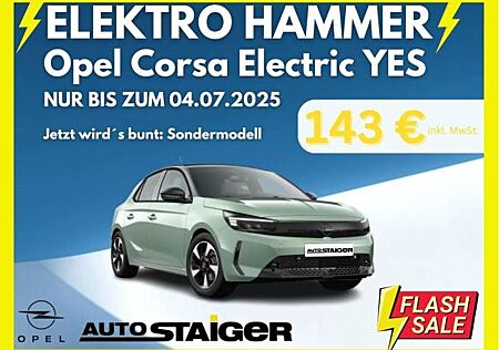 Opel Corsa-e YES ⚡FLASH SALE⚡Allwetterreifen⚡Komfort-Paket⚡Onboard-Charger 11kw⚡