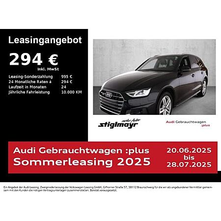 Audi A4 leasen