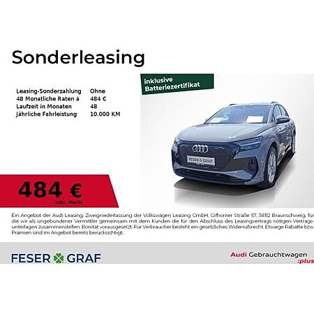Audi Q4 e-tron leasen