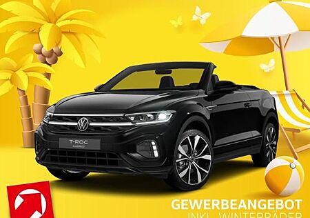 VW T-Roc Volkswagen Cabriolet R-Line 1.5 TSI OPF (150 PS) DSG *AHK*BLACKSTYLE*WINTERRÄDER*GEWERBE