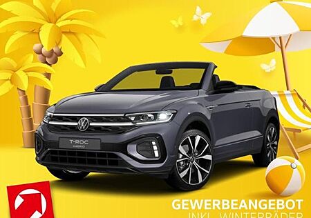 VW T-Roc Volkswagen Cabriolet R-Line 1.5 TSI OPF (150 PS) DSG *AHK*BLACKSTYLE*WINTERRÄDER*GEWERBE
