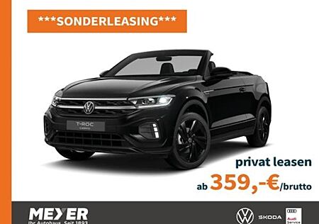 VW T-Roc Volkswagen Cabrio R-Line 1.5 TSI DSG *AHK, Black-Style*