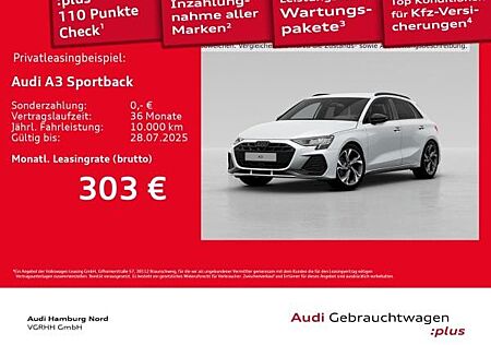 Audi A3 Sportback 30 TFSI 2x S line S tronic AHK Navi