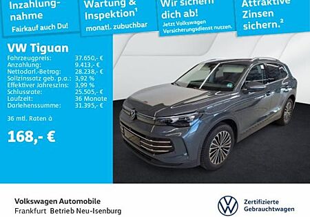 VW Tiguan Volkswagen 2.0 TDI Elegance Navi AHK IQ.LIGHT" - HD-Matrix-Scheinwerfer Sprachassistent IDA