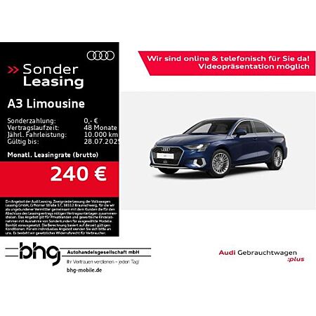 Audi A3 leasen
