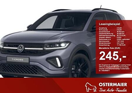 VW T-Cross Volkswagen R-Line BlackStyle 1.0TSI DSG NAV,KAM,SHZ